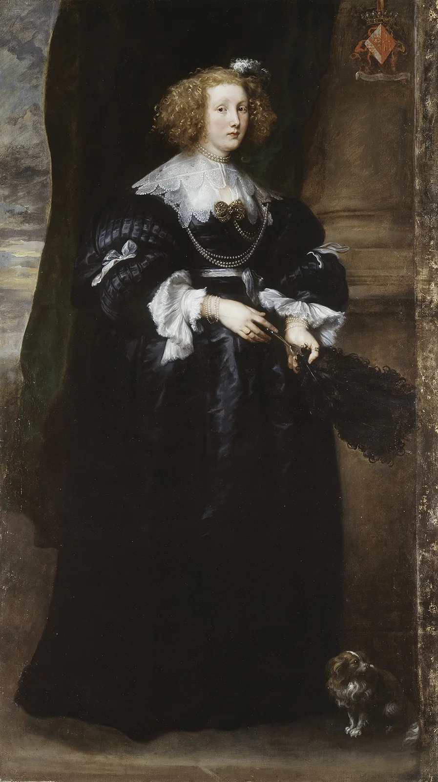 Marie de Raet av Anthony van Dyck