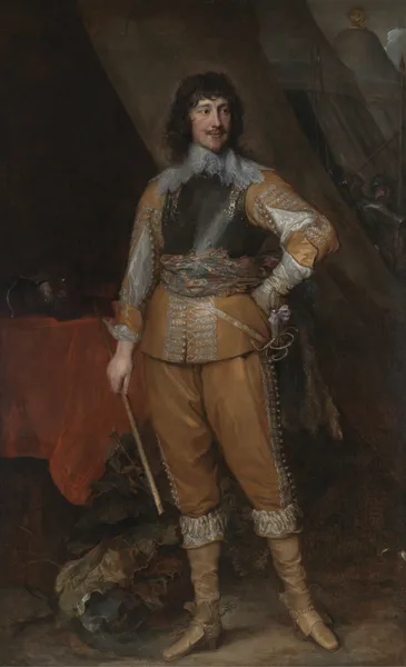 Mountjoy Blount, Earl of Newport (1637 to 1638) av Anthony van Dyck