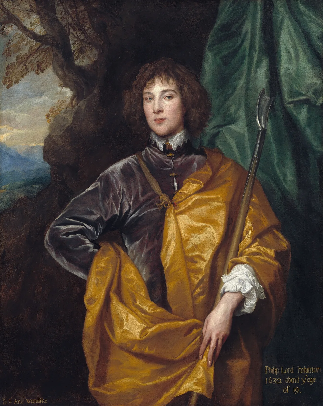 Philip Lord Wharton av Anthony van Dyck