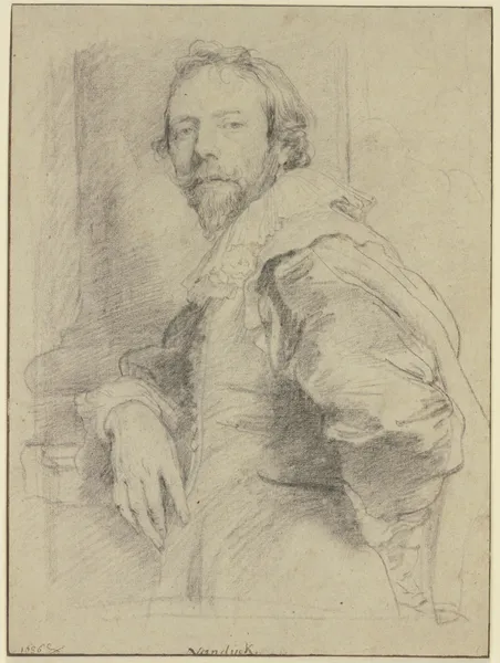 Portrait of Adam de Coster av Anthony van Dyck