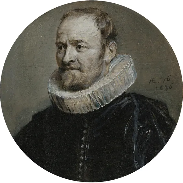 Portrait Of Nicholas Rockox av Anthony van Dyck