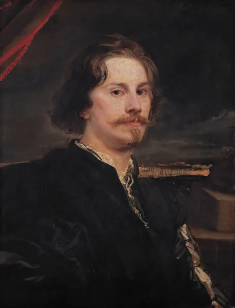 Portrait of Pieter Soutman av Anthony van Dyck