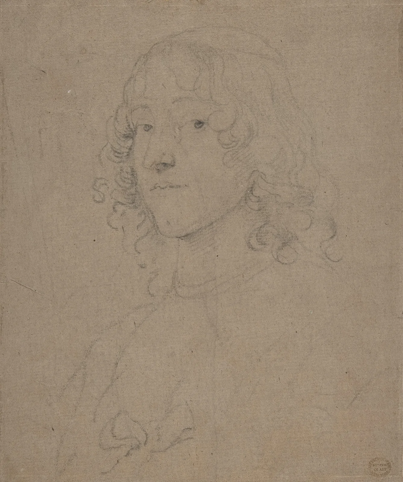 Portrait Study av Anthony van Dyck