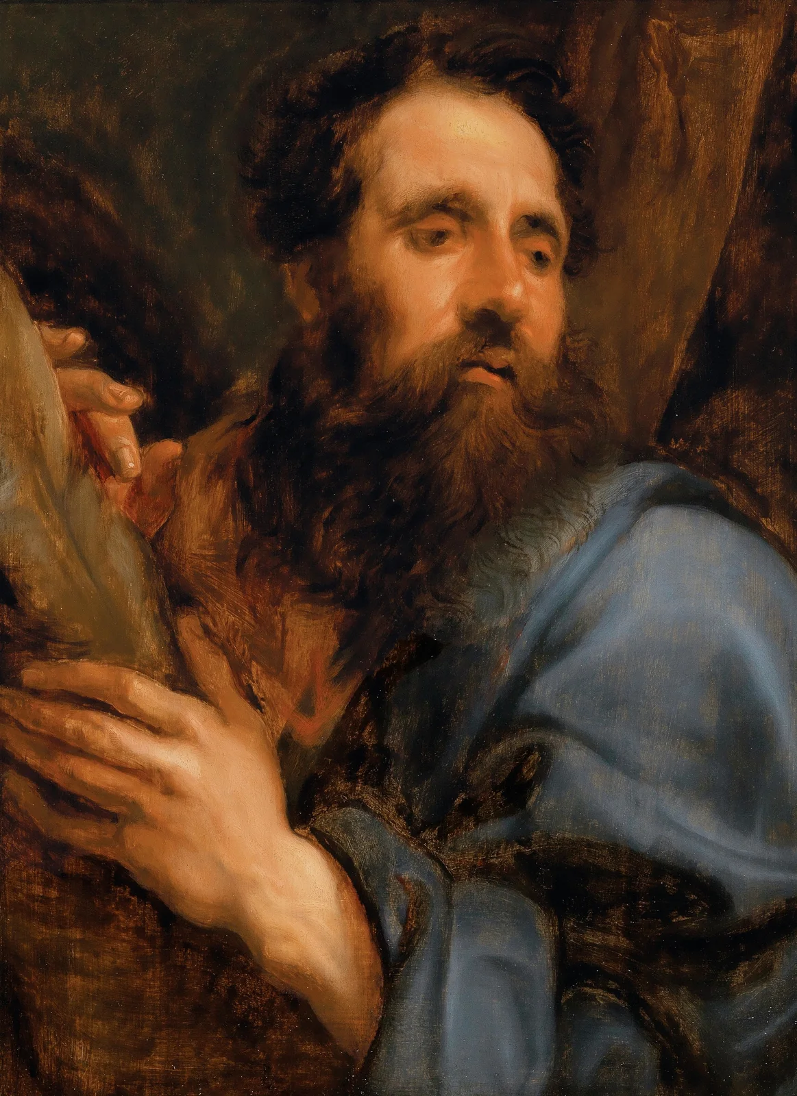 Saint Andrew av Anthony van Dyck
