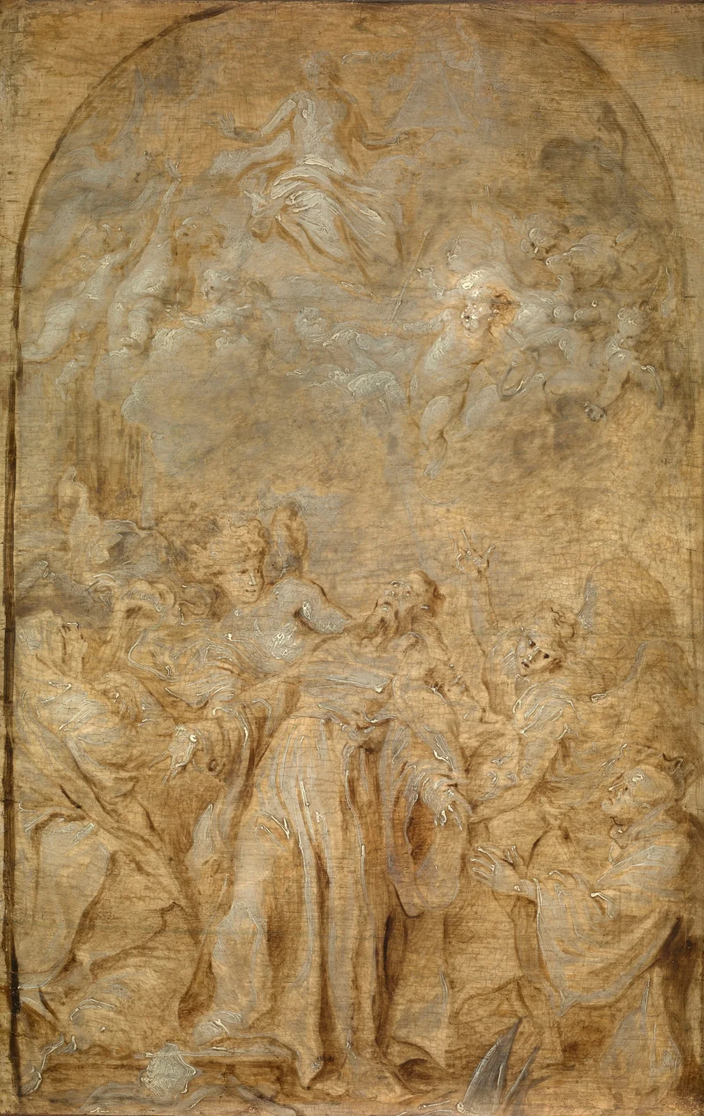 Saint Augustine in Ecstasy av Anthony van Dyck