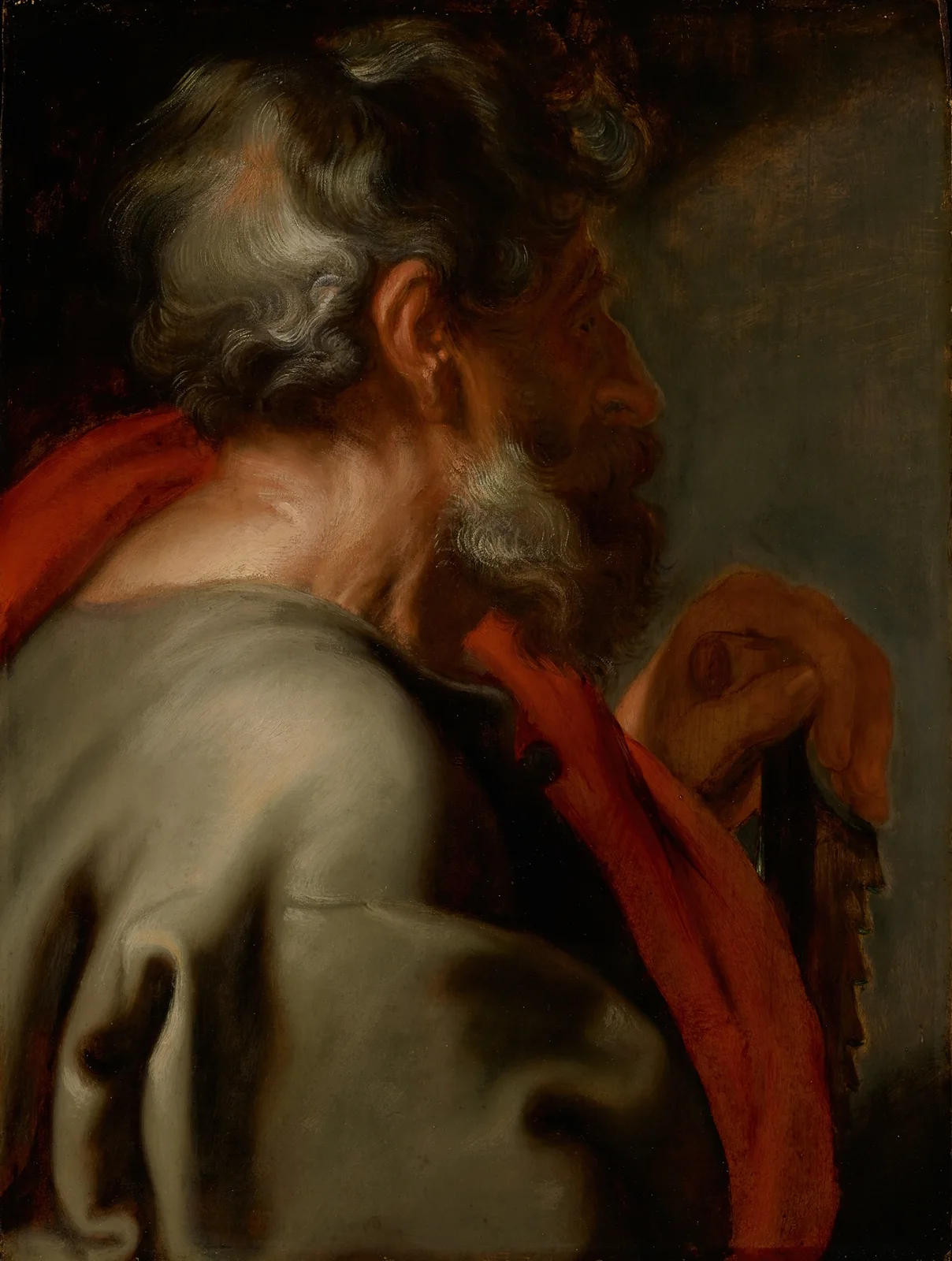 The Apostle Simon av Anthony van Dyck