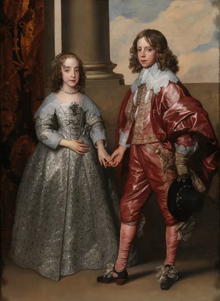 William II, Prince of Orange, and his Bride, Mary Stuart av Anthony van Dyck