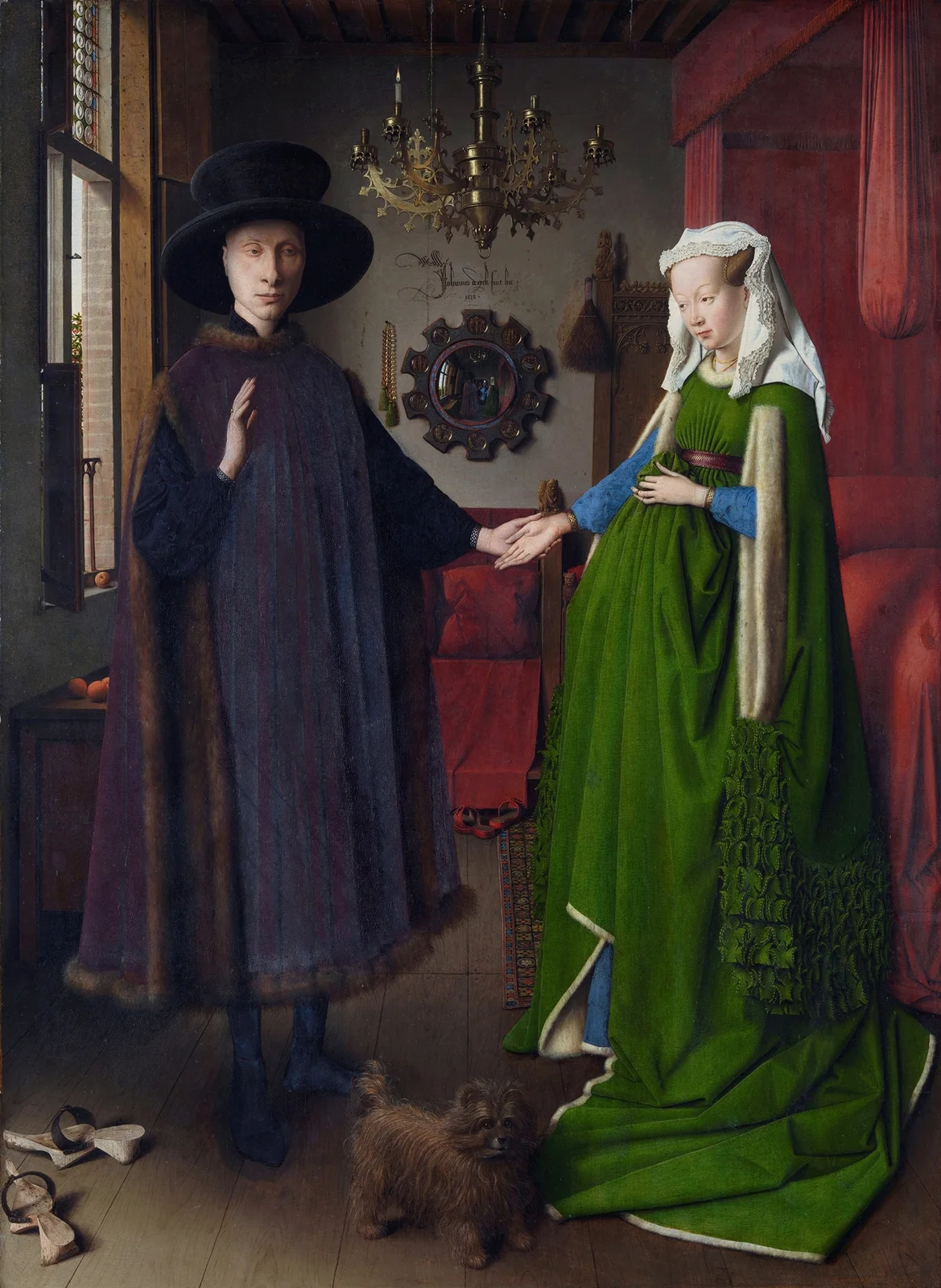 The Arnolfini Portrait av Jan van Eyck