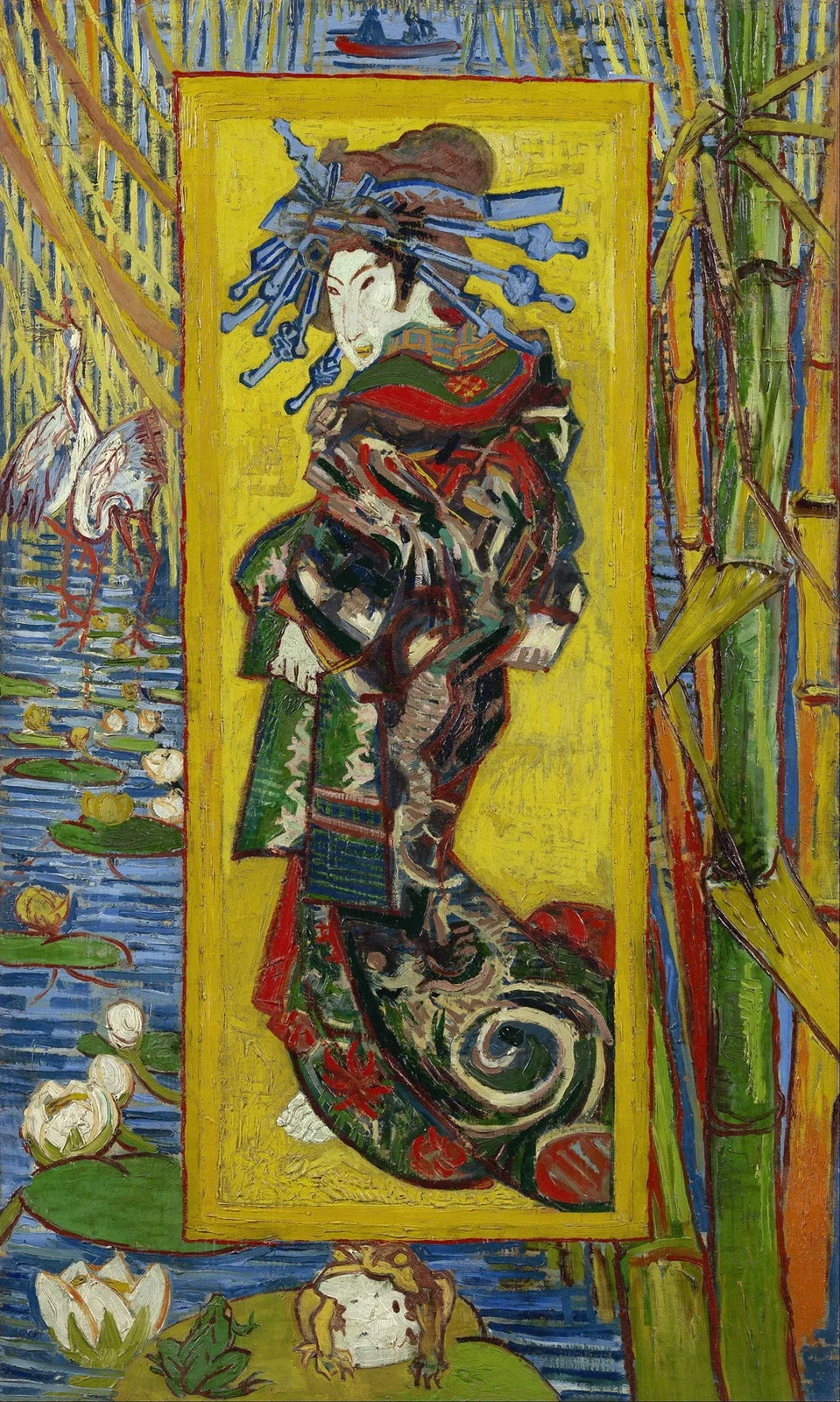Courtesan- After Eisen av Vincent van Gogh
