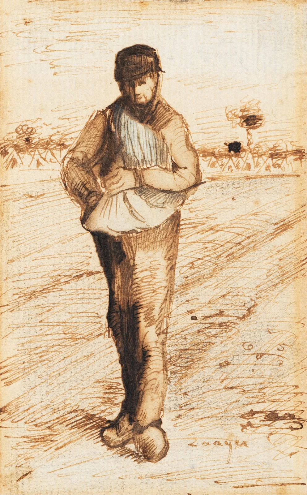 Der Sämann (Zaayer) av Vincent van Gogh