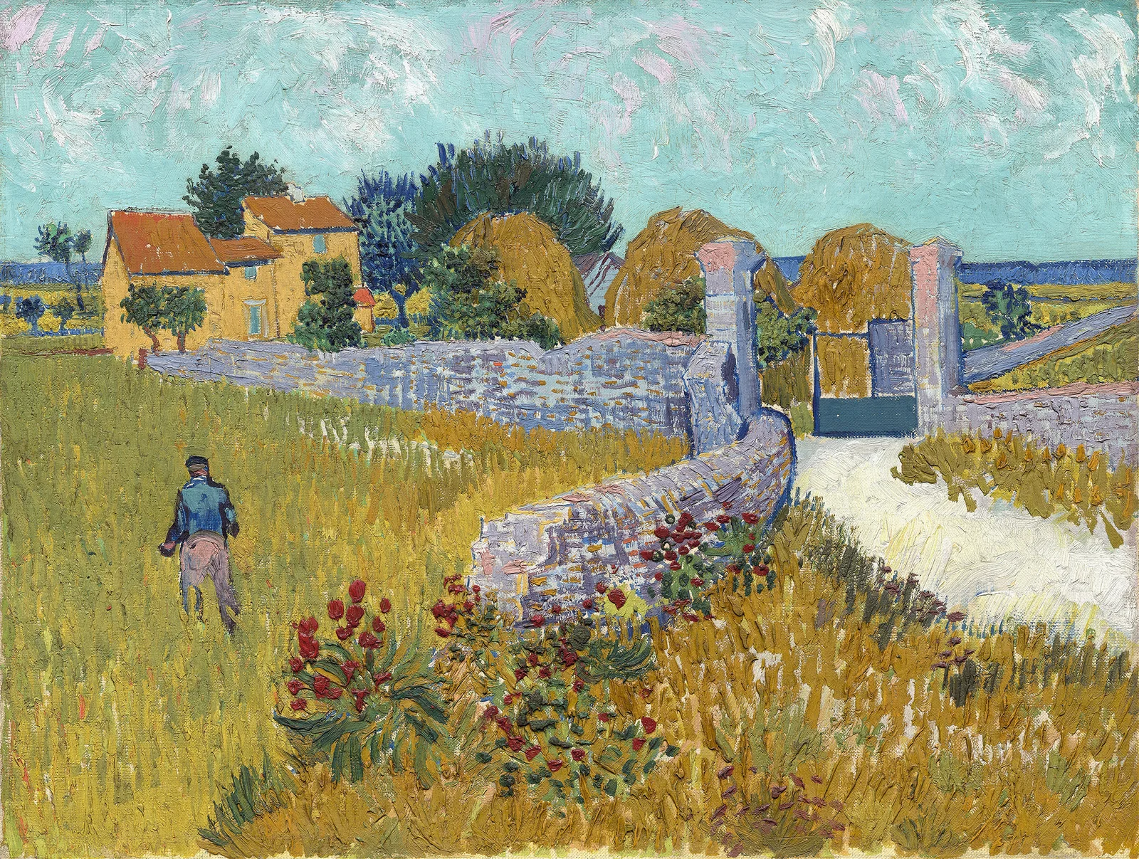 Farmhouse in Provence av Vincent van Gogh