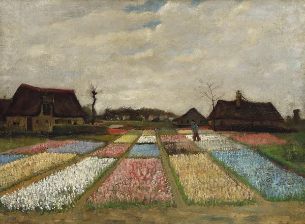 Flower Beds in Holland av Vincent van Gogh