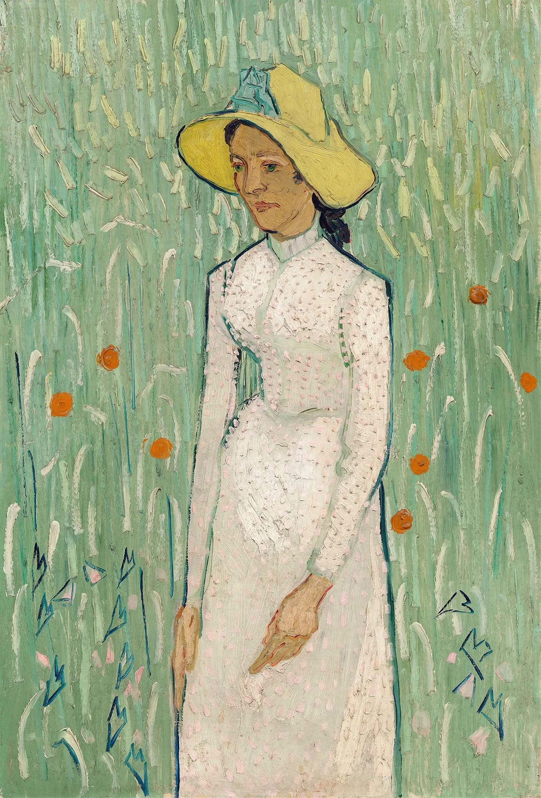 Girl in White av Vincent van Gogh