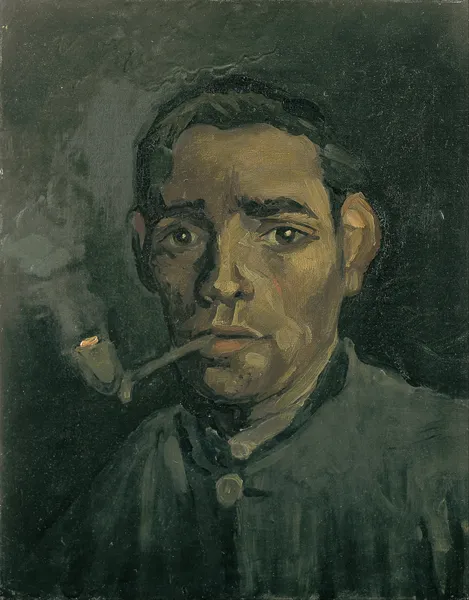 Head Of A Man av Vincent van Gogh