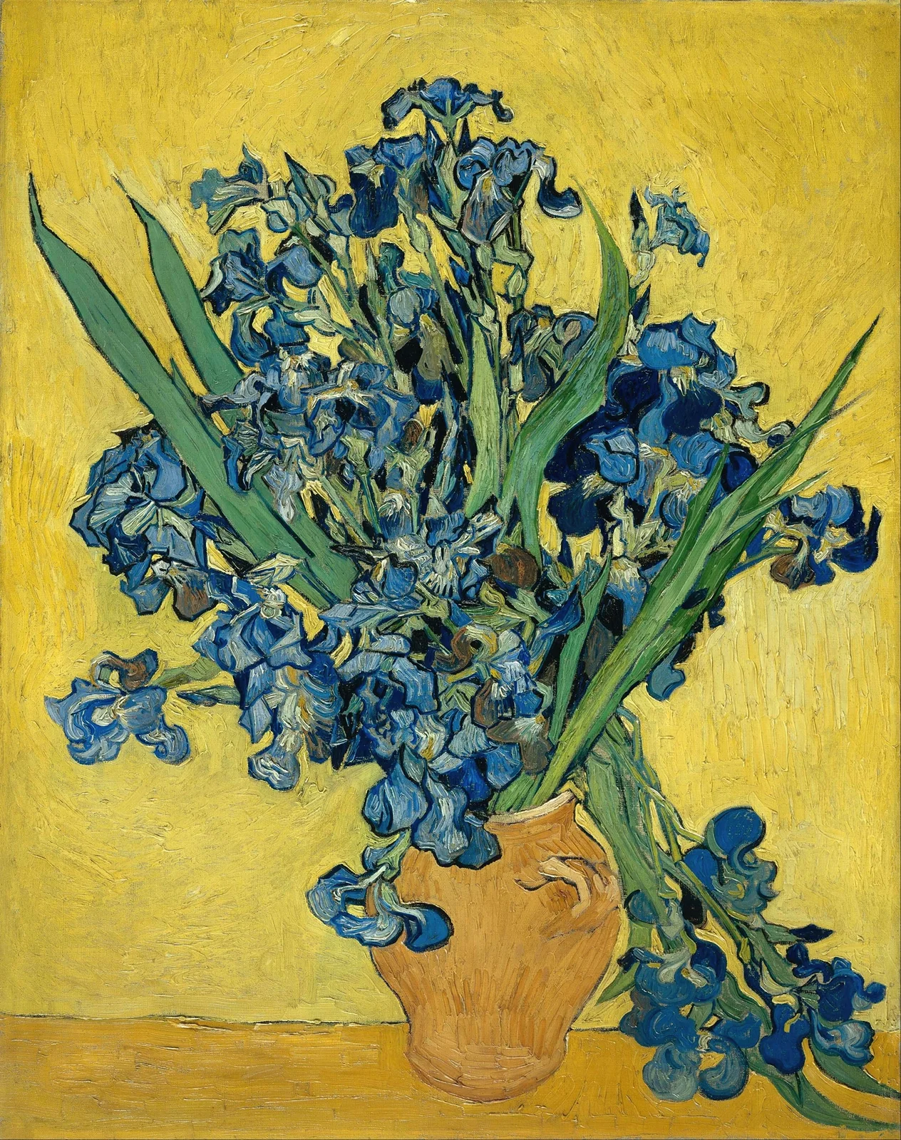 Irises av Vincent van Gogh