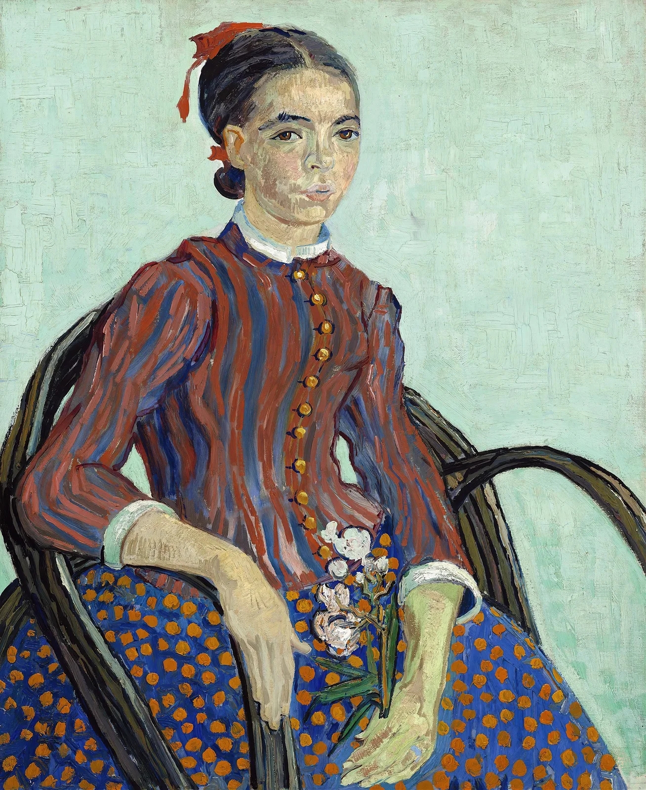 La Mousmé av Vincent van Gogh