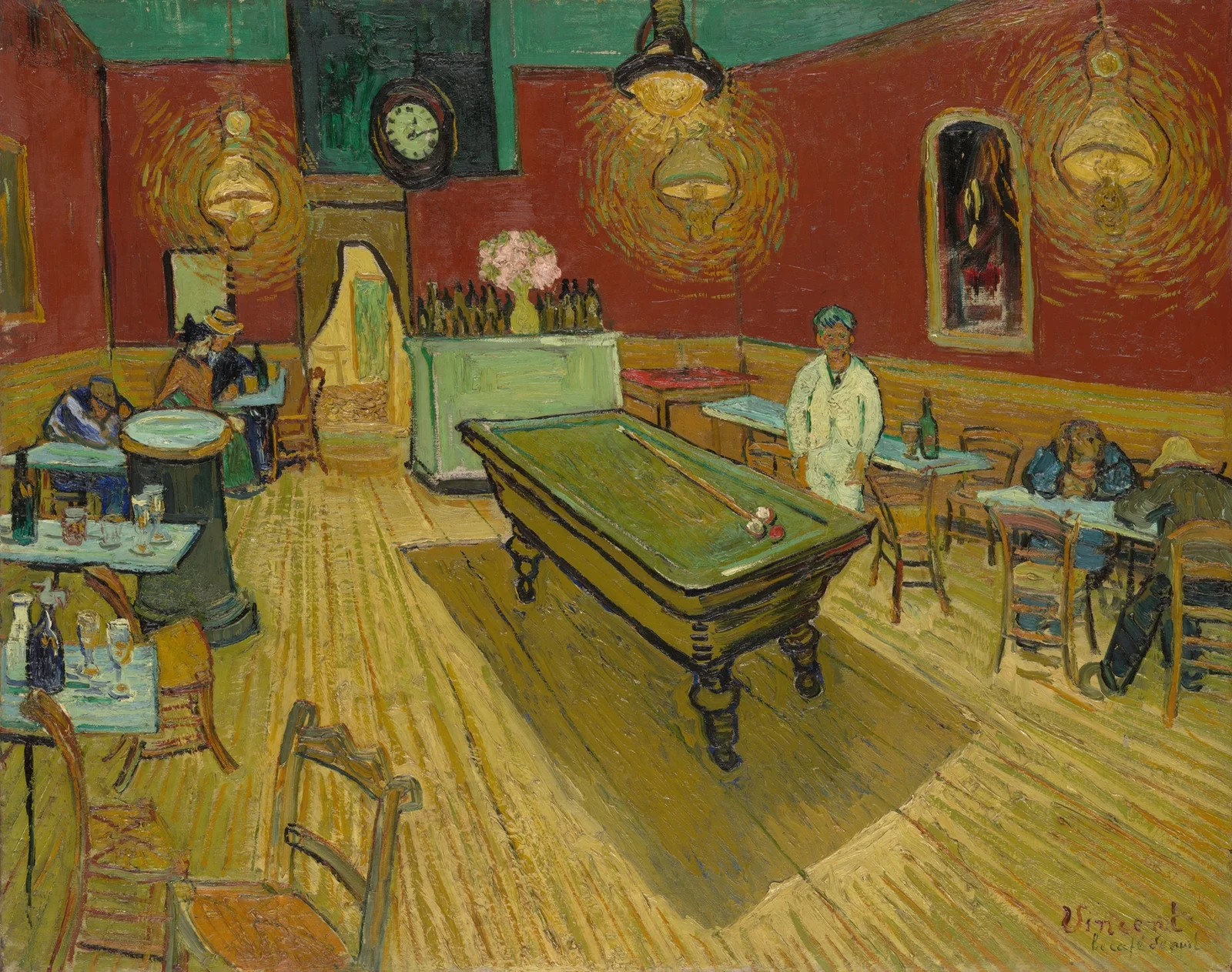 Le café de nuit (The Night Café) av Vincent van Gogh