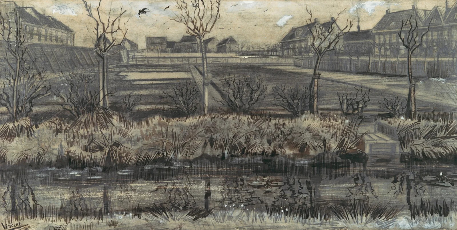Nursery on Schenkweg av Vincent van Gogh