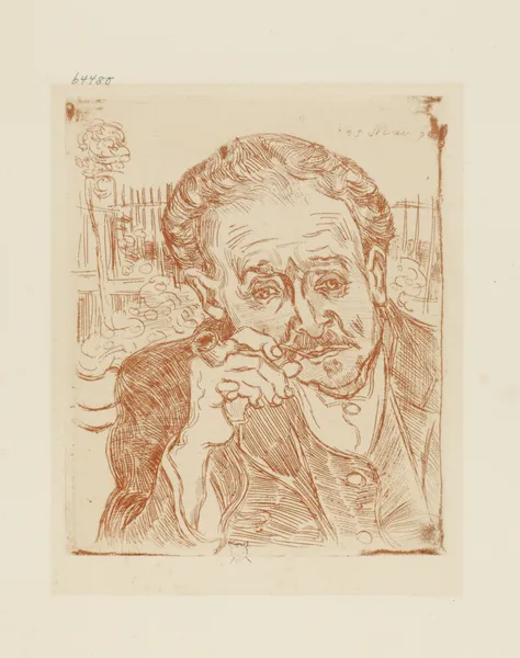 Portrait of Dr Gachet, 1890 – nr 1 av Vincent van Gogh