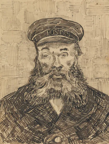 Portrait of Joseph Roulin, 1888 av Vincent van Gogh
