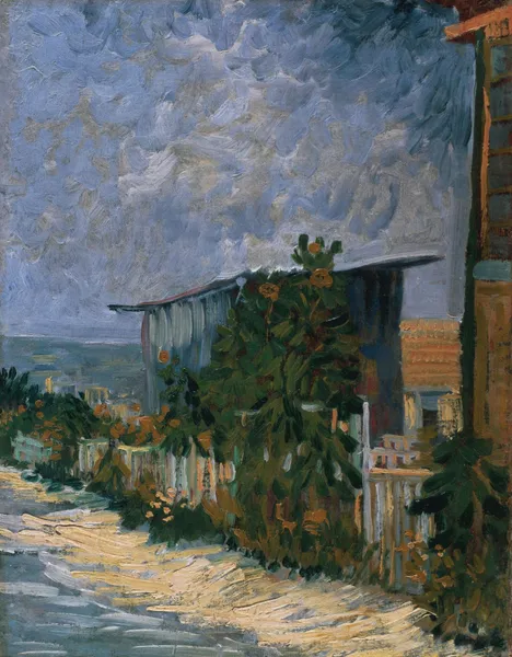 Shelter on Montmartre av Vincent van Gogh
