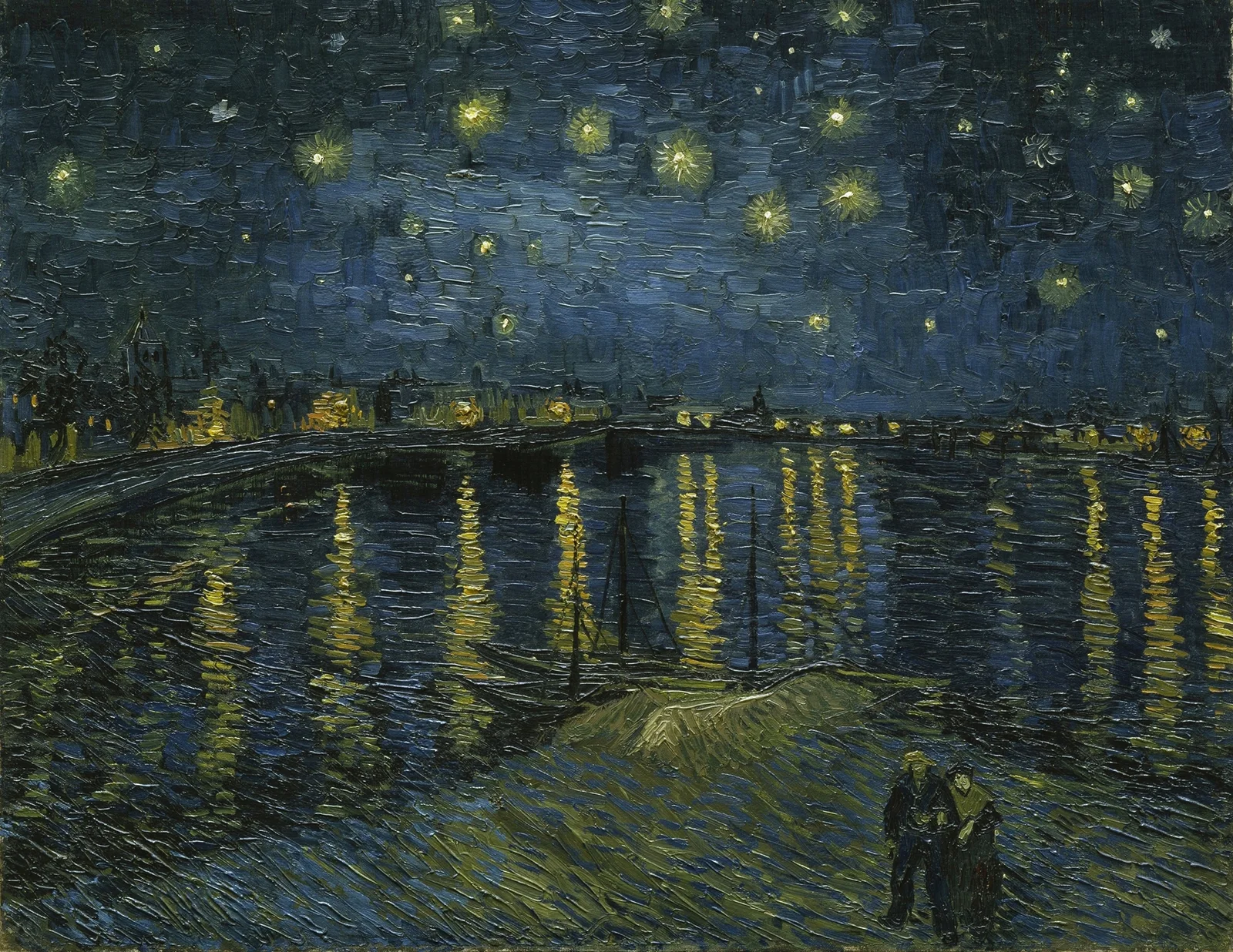 Starry Night av Vincent van Gogh
