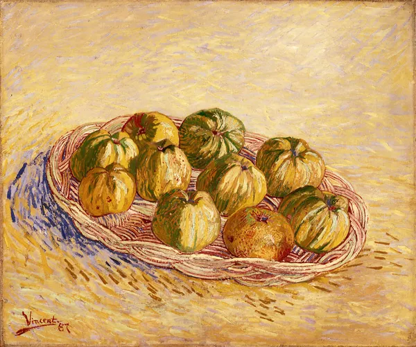 Still Life, Basket of Apples av Vincent van Gogh