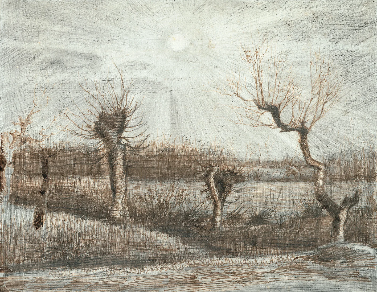 Tetards (Pollards) av Vincent van Gogh