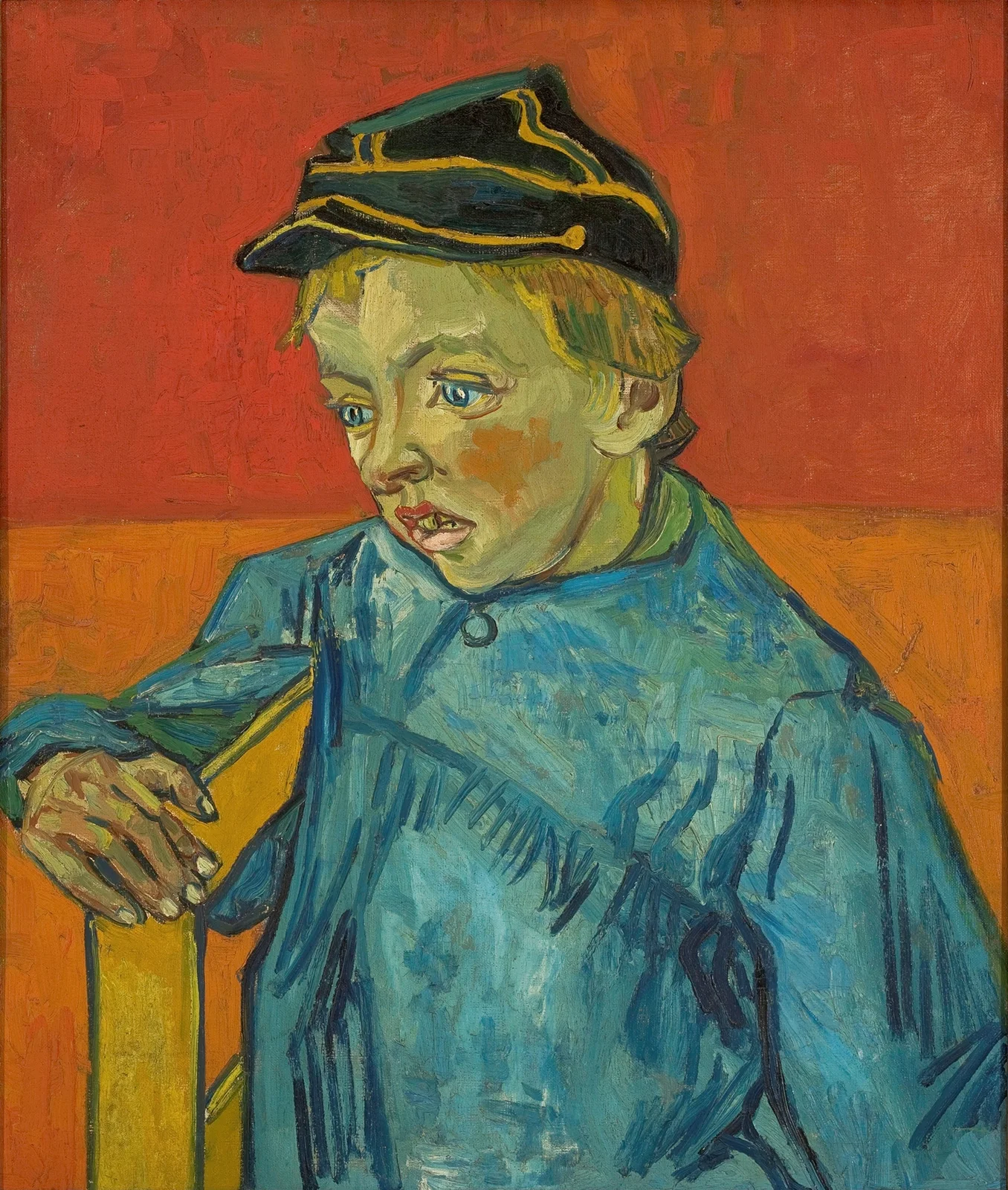 The Schoolboy (Camille Roulin) av Vincent van Gogh
