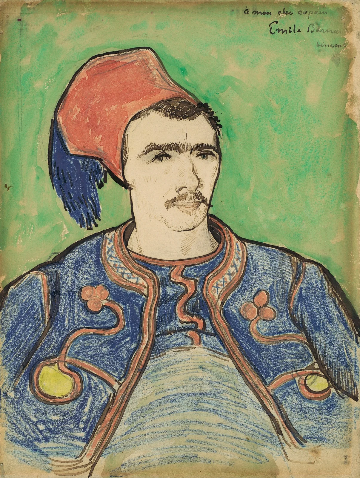 The Zouave av Vincent van Gogh