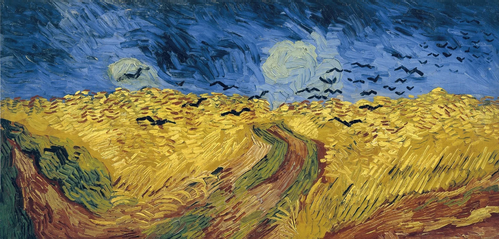 Wheatfield with Crows av Vincent van Gogh
