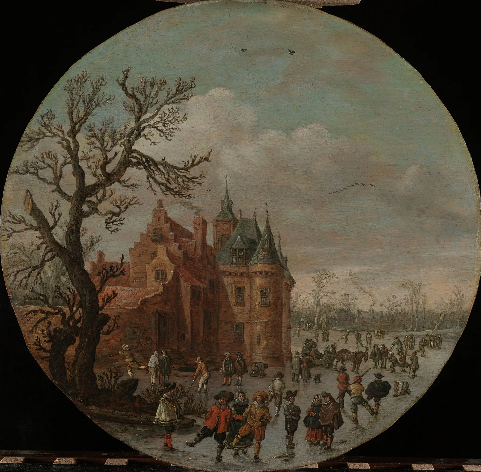 Winter av Jan van Goyen