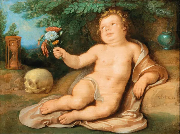 An Allegory of Vanitas av Cornelis Cornelisz Van Haarlem