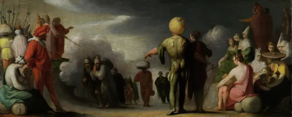 Israelites Crossing the Red Sea av Cornelis Cornelisz Van Haarlem