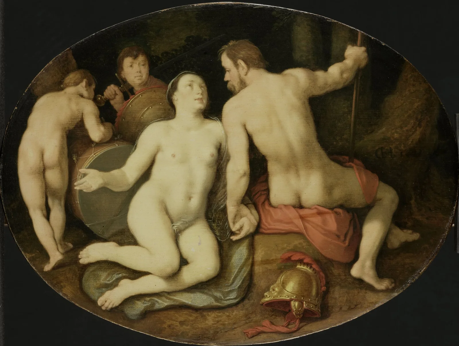 Venus and Mars av Cornelis Cornelisz Van Haarlem