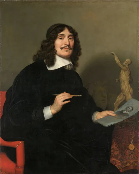 Portrait of an Artist av Gerard van Honthorst