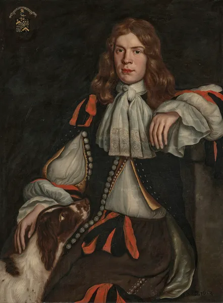 Portrait of Thomas Godfrey of Burton Aleph (d. 1690) av Samuel van Hoogstraten