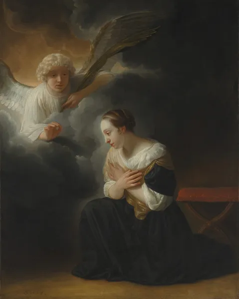 The Annunciation of the Death of the Virgin av Samuel van Hoogstraten