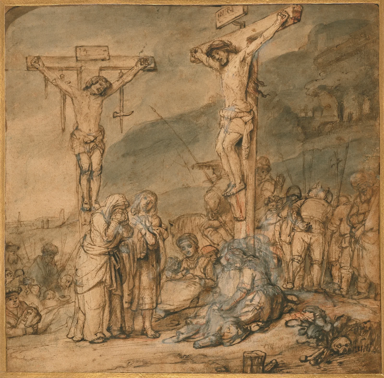 The Crucifixion av Samuel van Hoogstraten