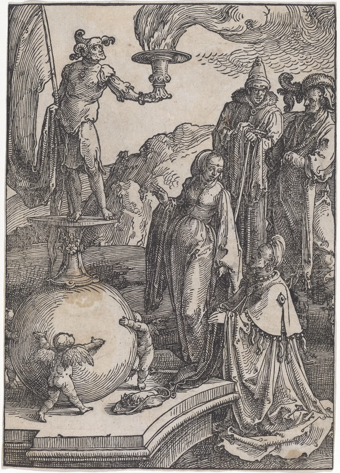 Solomon’s Idolatry av Lucas Van Leyden