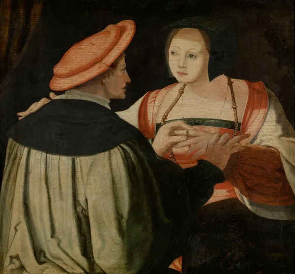 The Engagement av Lucas Van Leyden