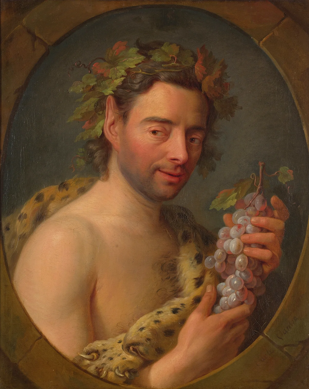 Bacchus av Charles-André van Loo