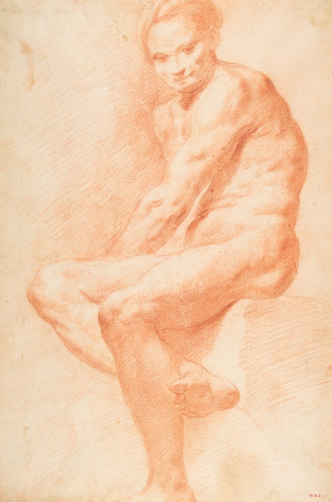 Life Drawing (mid-18th century) av Charles-André van Loo