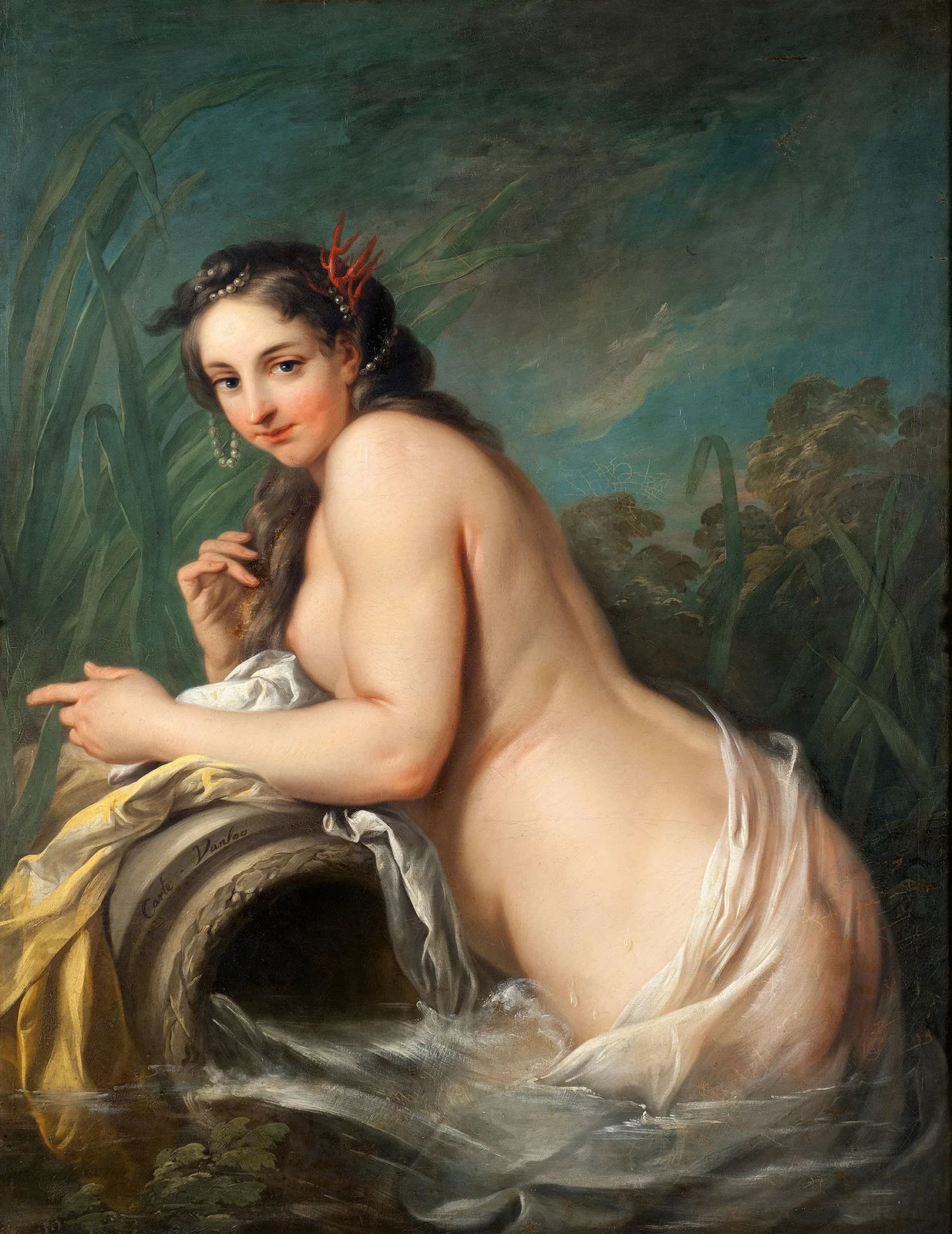 Naiad av Charles-André van Loo