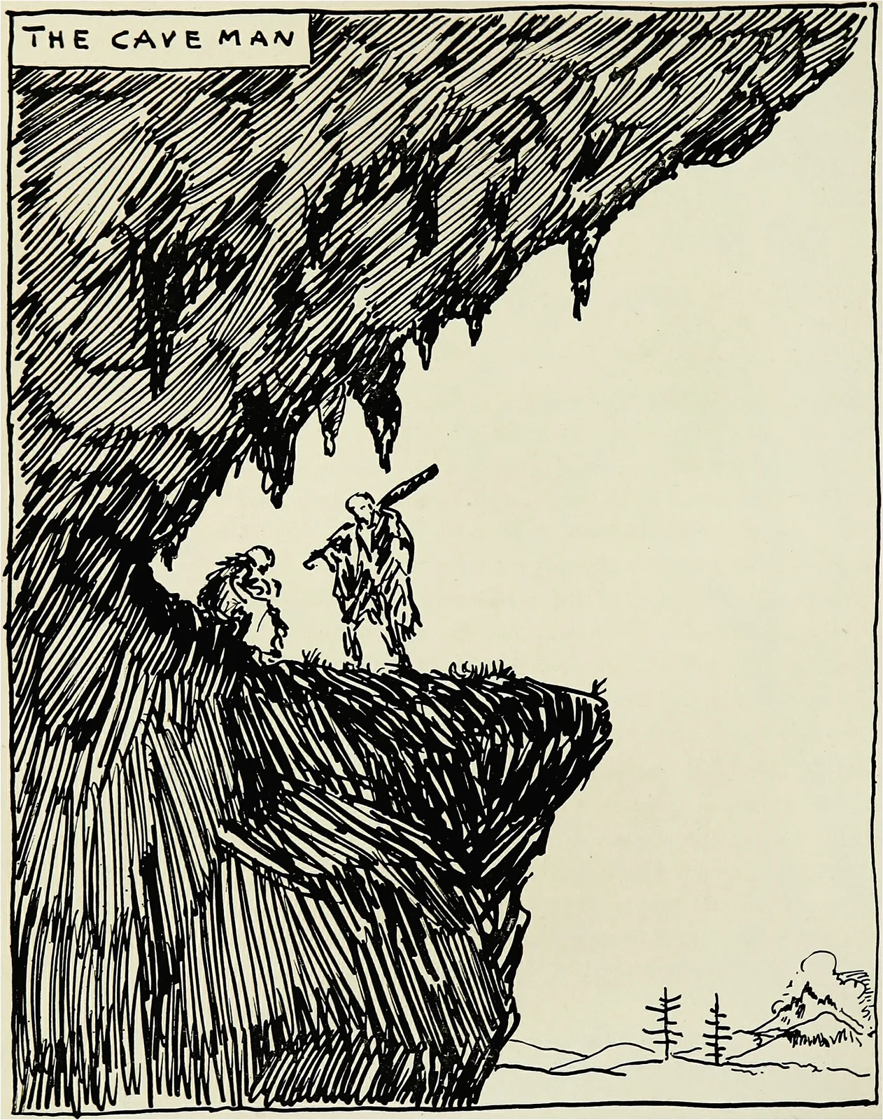 The caveman av Hendrik Willem Van Loon