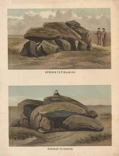 Hunebed te Tinaarloo, Hunebed te Borger av Hendrik Jan van Lummel