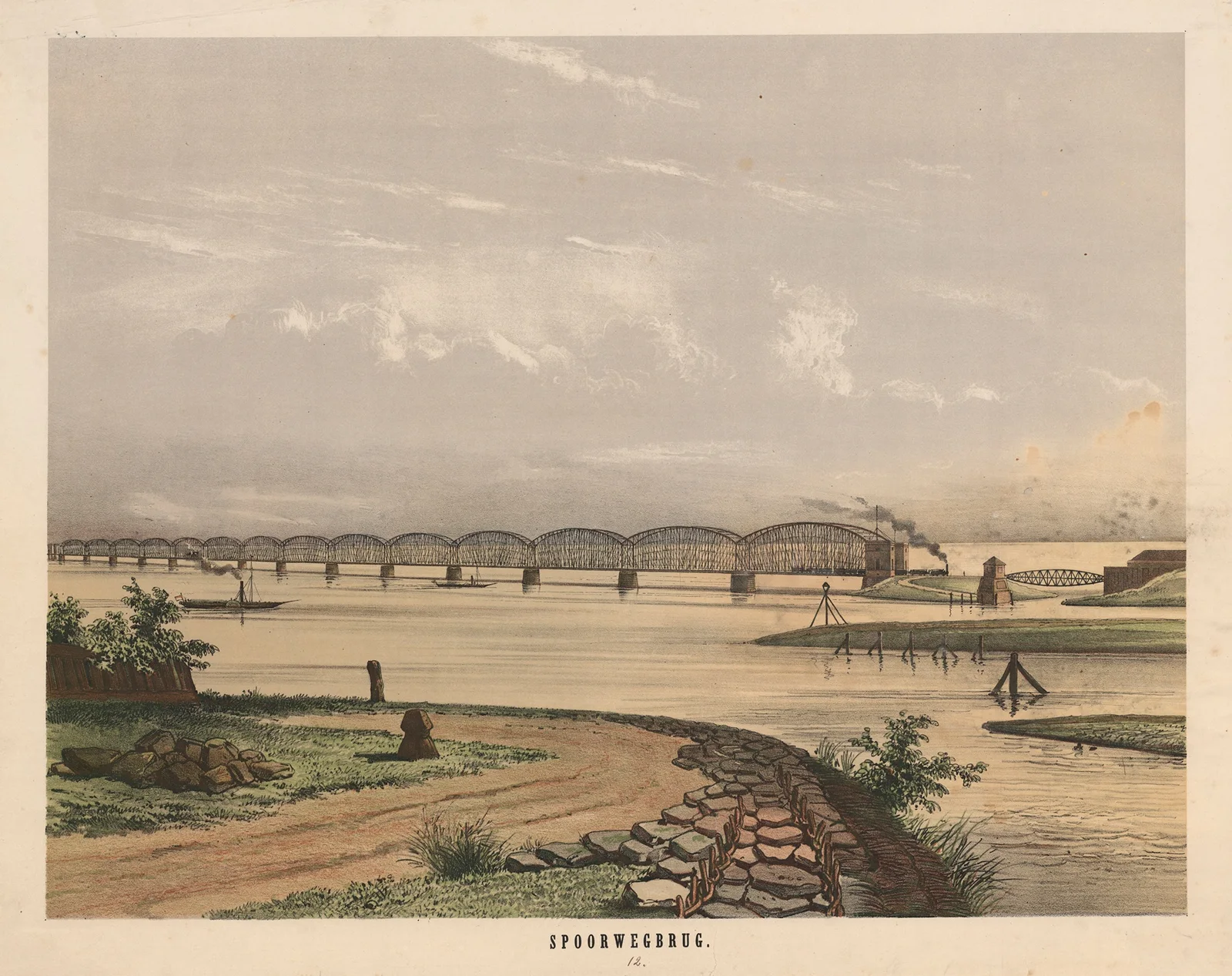 Spoorwegbrug av Hendrik Jan van Lummel