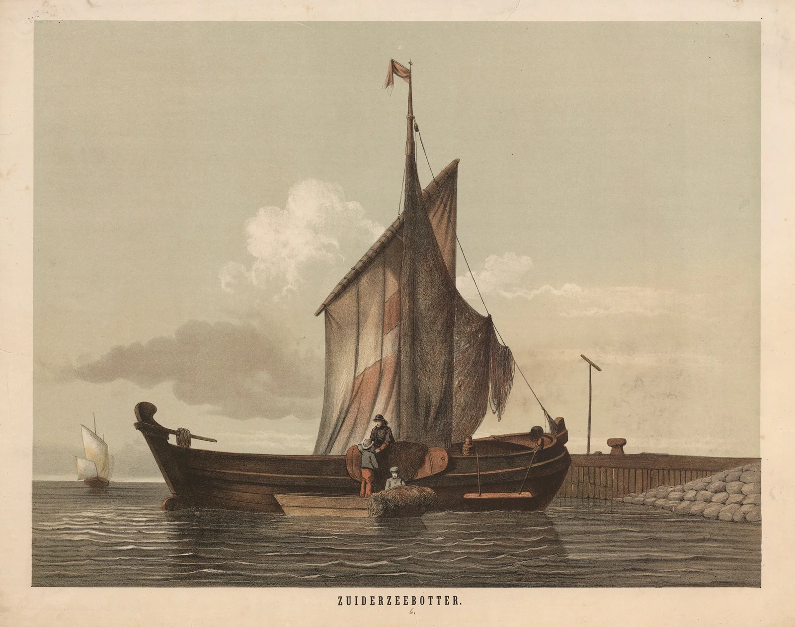 Zuiderzeebotter av Hendrik Jan van Lummel