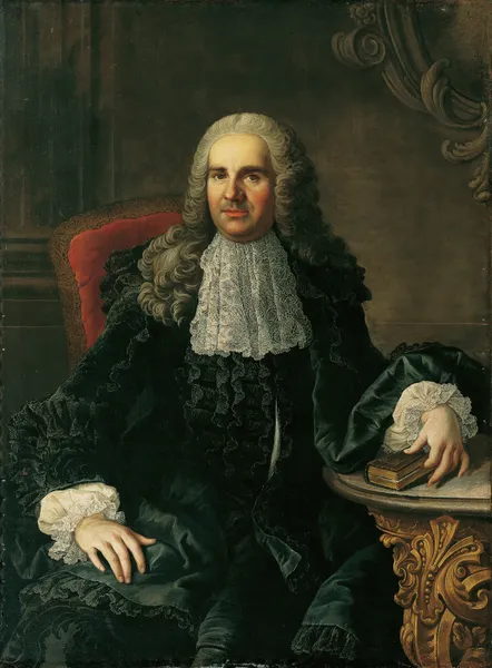 Bildnis eines Herrn Johann Christoph Freiherr von Bartenstein av Martin van Meytens