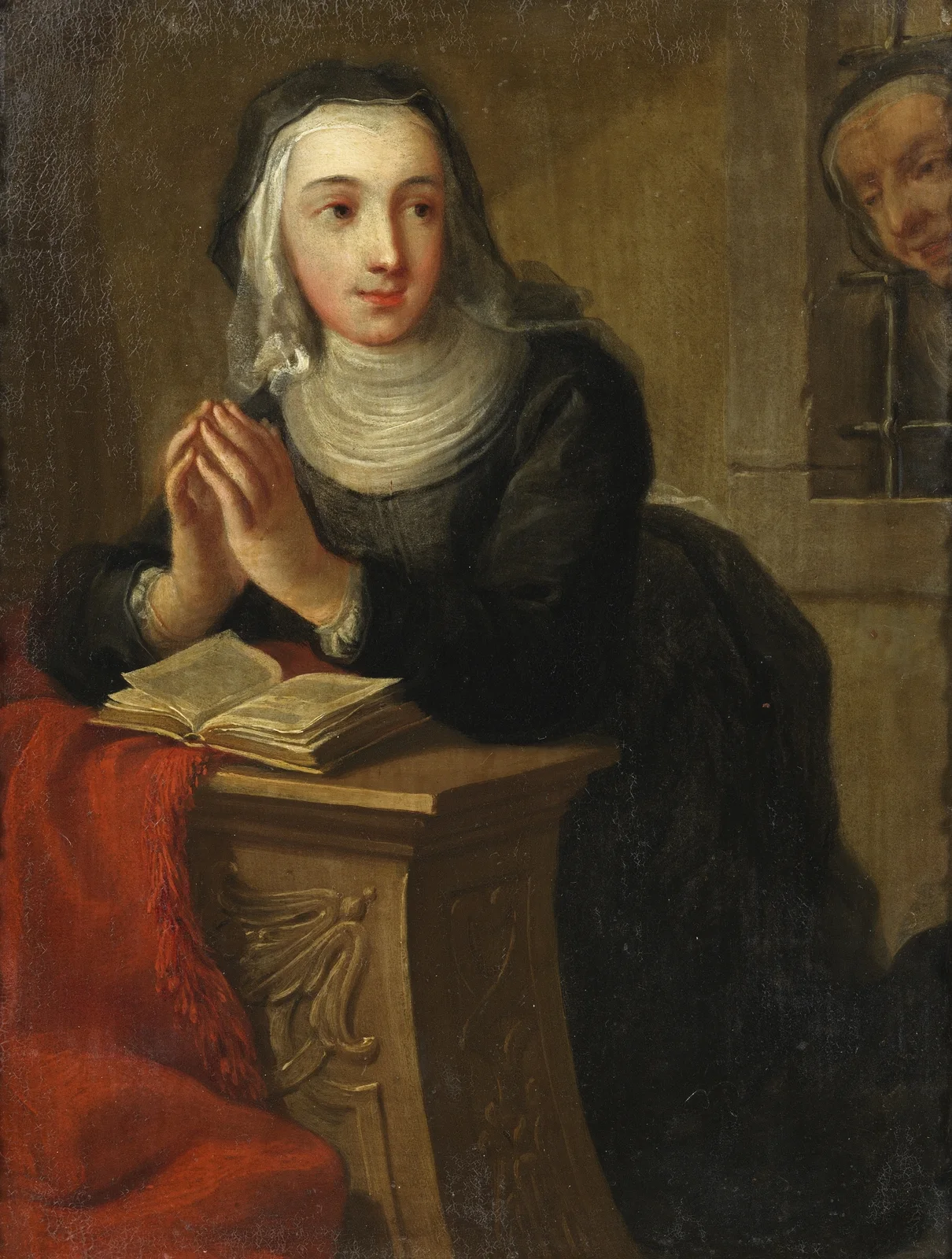 Kneeling Nun av Martin van Meytens